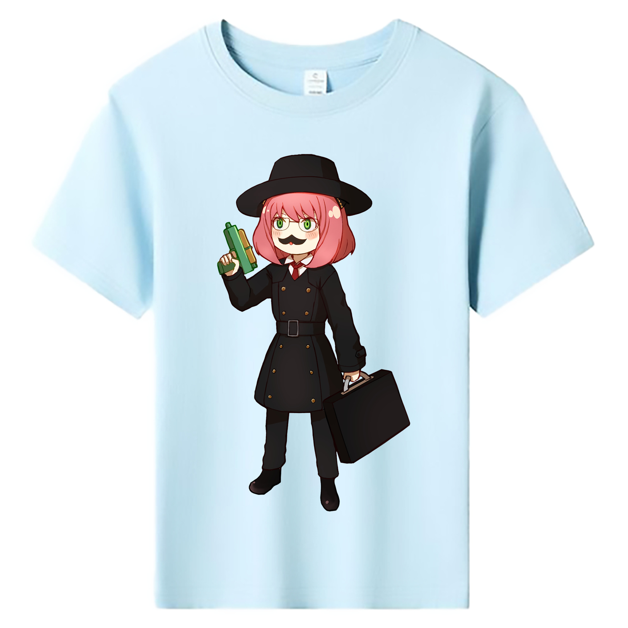 （画像用） SPY×FAMILY间谍家家酒 綿100％キッズTシャツ（フロントプリント）